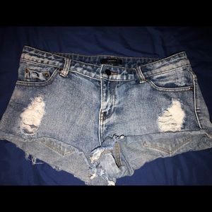 F21 Jean Shorts